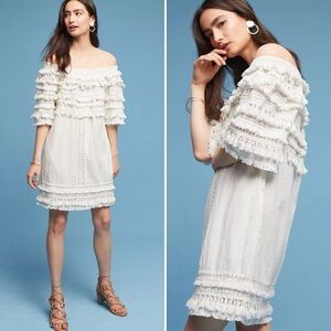 Anthropologie Love Sam Luana Tassel Dress XSP